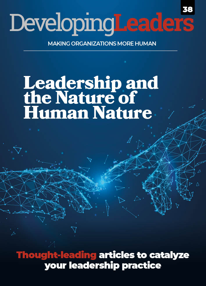 Developing Leaders 38 Cover